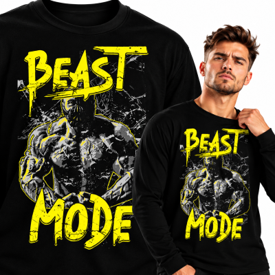 LONGSLEEVE NA SIŁOWNIĘ  BEAST MODE